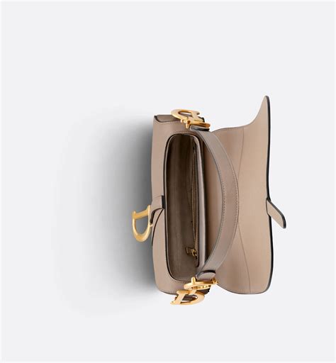 Saddle Bag Hazelnut Grained Calfskin 